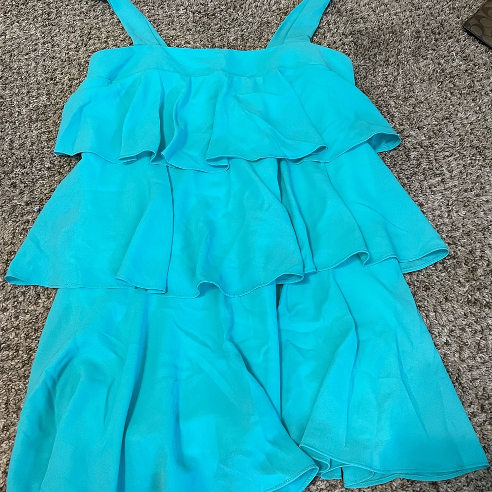 Blue dress